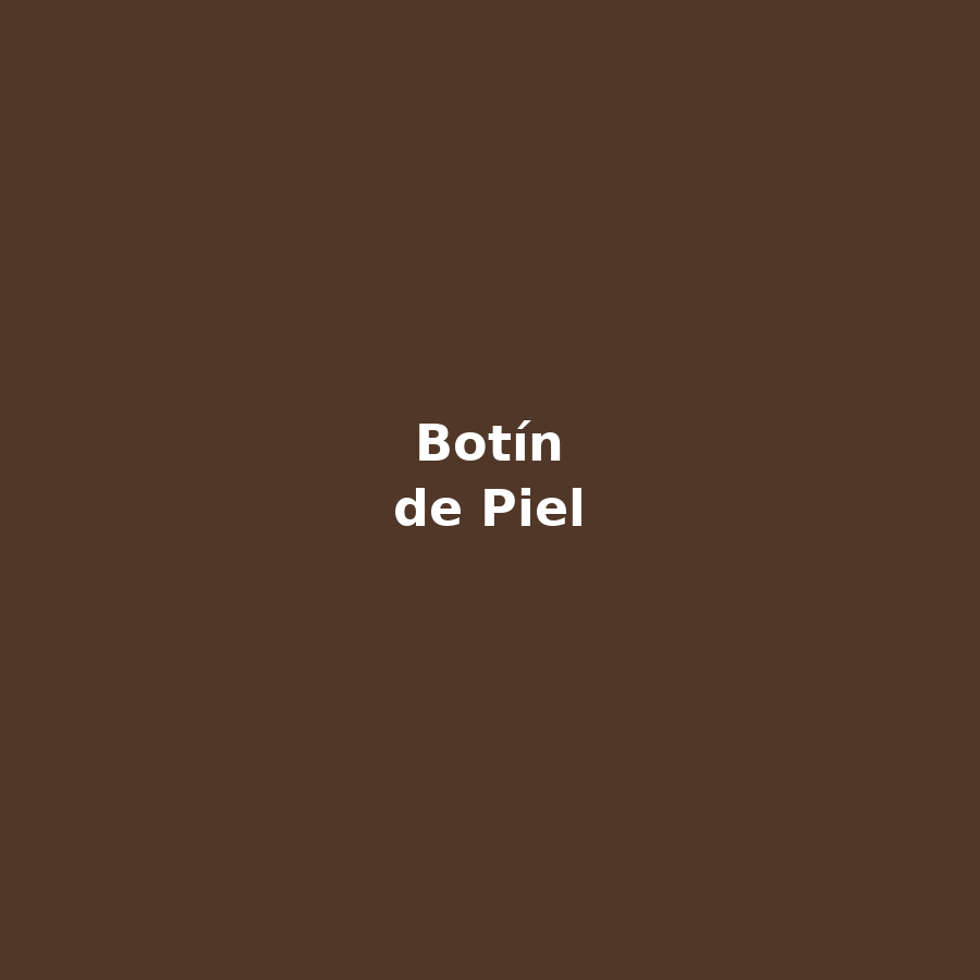 Botín de Piel